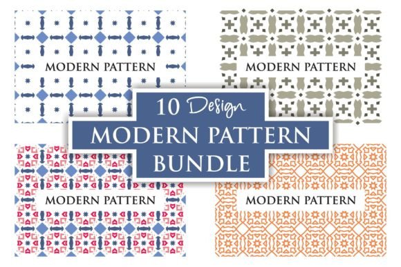 Download Modern Pattern Bundle #5 - Modern pattern Collection