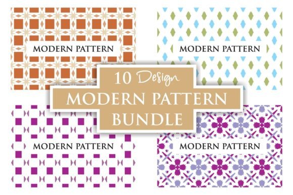 Download Modern Pattern Bundle #3 - Modern pattern Collection